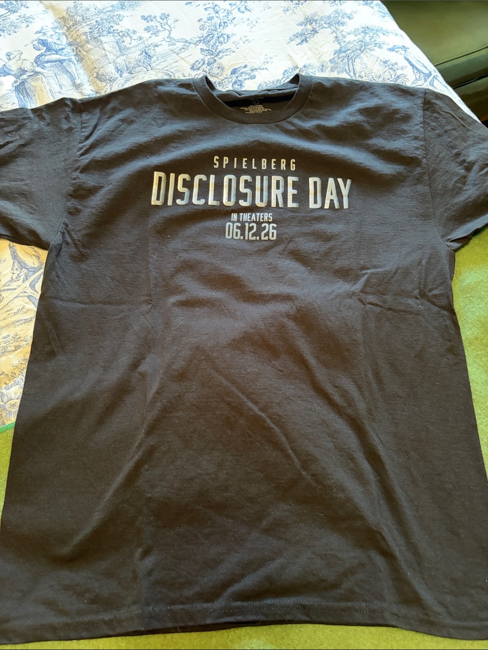 Disclosure Day Movie Staff Shirt Exclusive Size Large